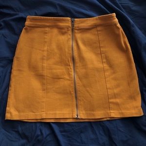 zip up skirt